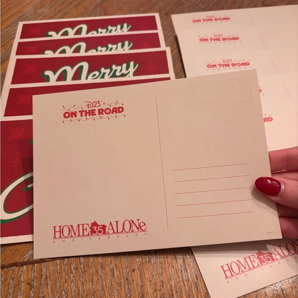 Disney D23 Home Alone Merry Christmas Ya Filthy Animal Exclusive 12 Postcards